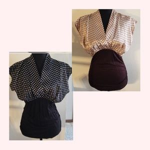 Two Charlotte Russe Tops